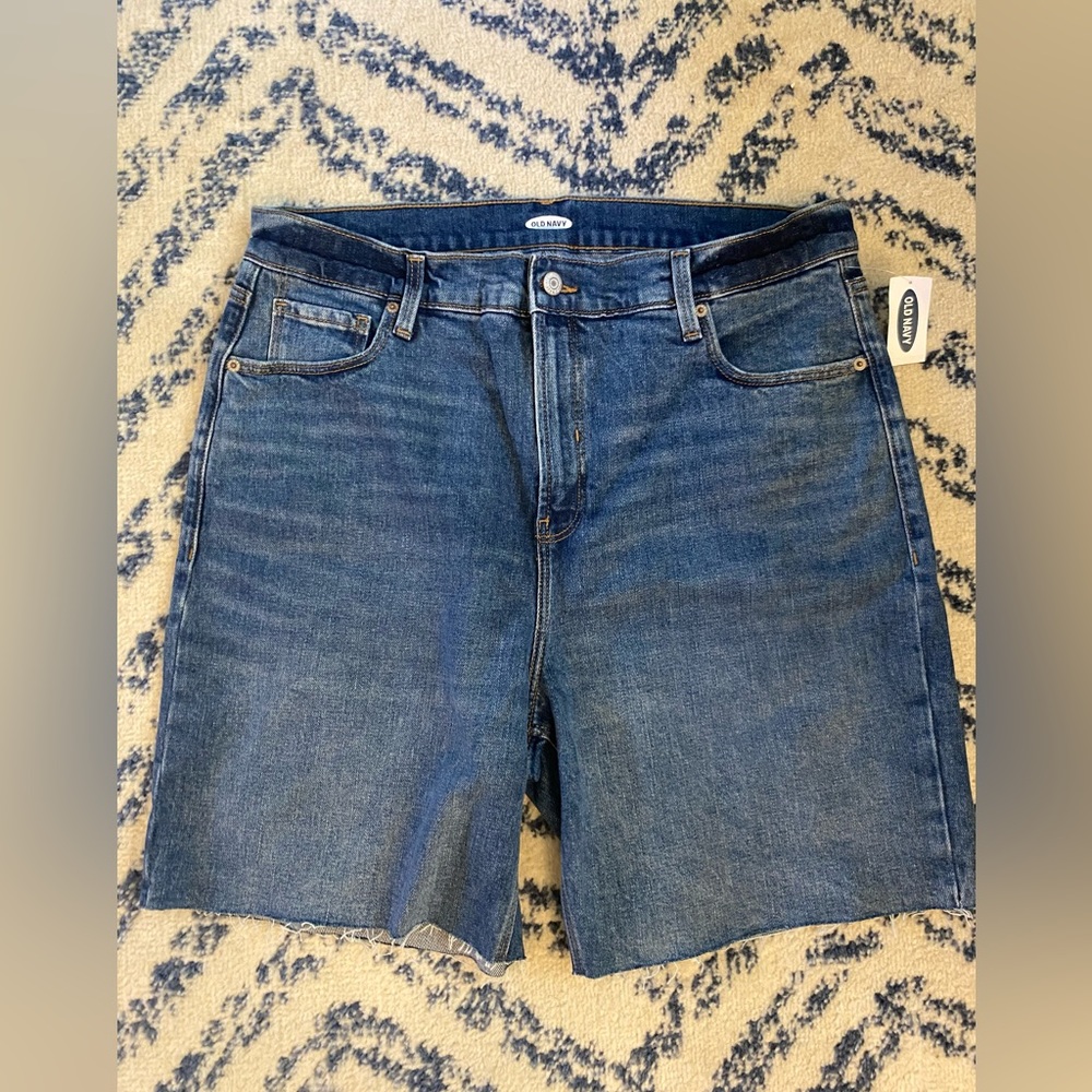 Old Navy High Rise Jean shorts